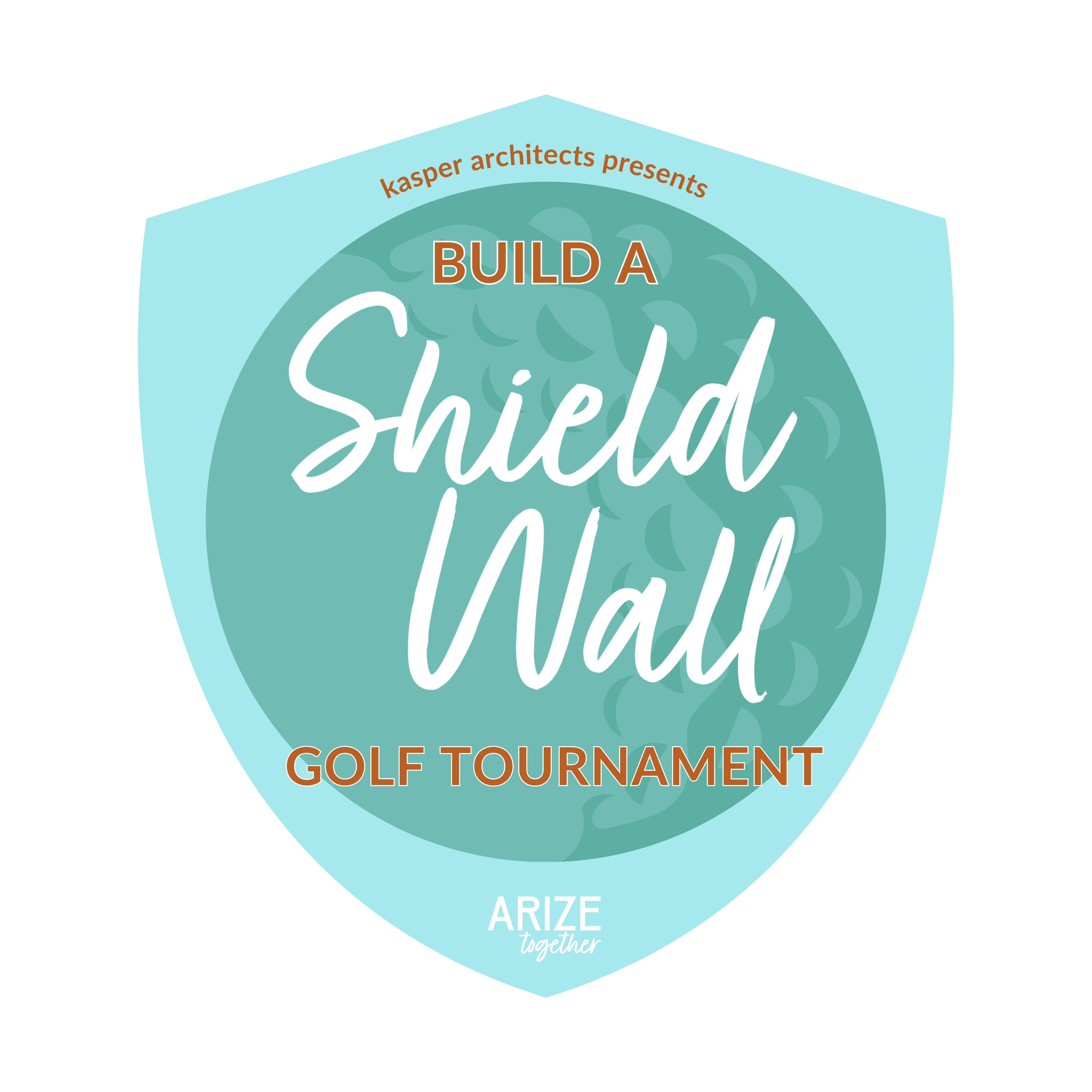Build a Shield Wall Golf Tournament 2026 - logo